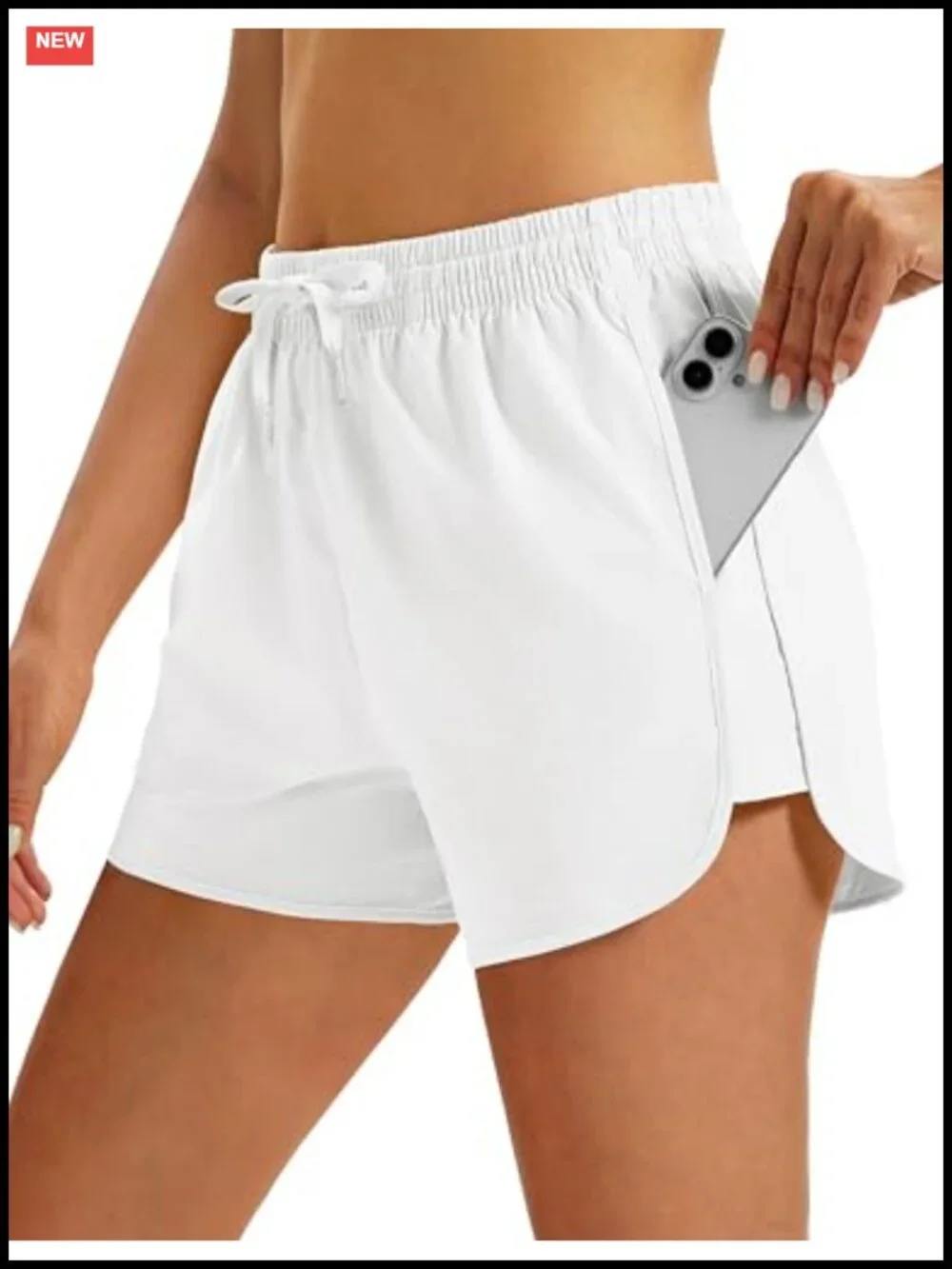 Women's Quick Dry Athletic Running Shorts 3.5